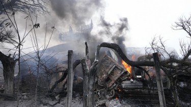 Ucrania afirma que sus centros industriales fueron atacados por Rusia. (Foto AP).-