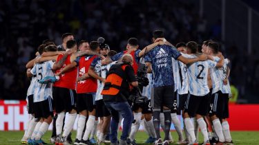 La Selección volvió a dar una muestra de unidad y compañerismo.
