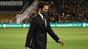 Gago elogió el rendimiento de los jugadores de Racing