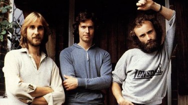 Los Genesis: Rutherford, Banks y Collins... y entonces fueron tres.