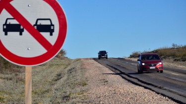 Obras viales, clima y protestas pueden alterar la circulación en las rutas. (Foto archivo Néstor Salas)