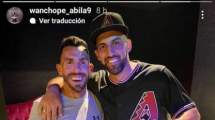 Imagen de El video de Wanchope y Tevez cantando es «para vos Riquelme»