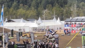 Galletta cumplió su sueño en el Mundial de motocross