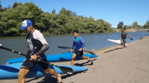 Imagen de El Selectivo de canotaje de maratón se vive a pleno en Luis Beltrán