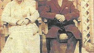 Florencia Ochagavía y esposo, fundadores del barrio Villa Florencia