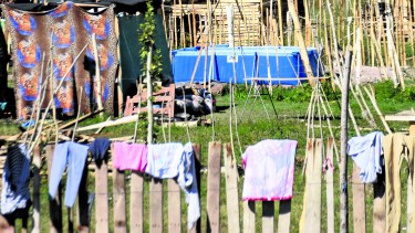 Alrededor de 300 familias viven en el barrio La Cascada. Foto Archivo.