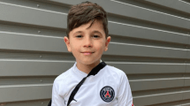 Imagen de Mateo Messi cautivó a Antonela Roccuzzo con su look para practicar un nuevo deporte