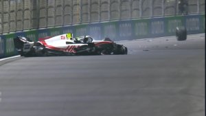 Tremendo accidente de Mick Schumacher en la clasificación de la Fórmula 1