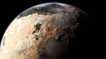 Imagen de Identifican volcanes de hielo gigantes en Plutón