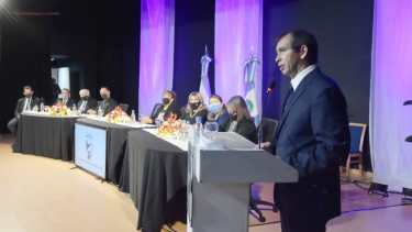 El intendente Gustavo Suárez habló en la primera sesión de este 2022 (Foto: Gentileza)