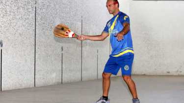 Pelegrina entrena en el club Del Progreso, entidad a la que representa en distintos torneos. Fotos: Juan Thomes.