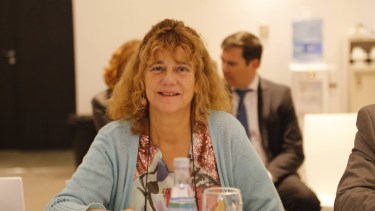 Sandra González Taboada, presidenta de la Asociación de Magistrados y Funcionarios. (Archivo)