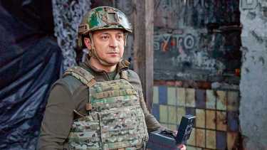 Zelensky habló ayer después del ataque ruso a la central nuclear (Gentileza).-