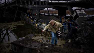 Más de 3 millones de ucranianos han abandonado el país. Foto: AP 
