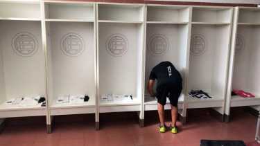 El vestuario que usará Cipo en la cancha de Lanús. (Foto: Gentileza Giuliana Ruiz Díaz)