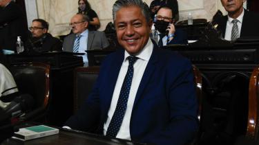 El diputado nacional por el MPN estuvo en el Congreso durante el discurso de Alberto  Fernández. Foto: Gentileza