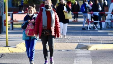 Las temperatura bajo cero se van a mantener durante los próximos días, anticipando el invierno. Foto: Matías Subat.-