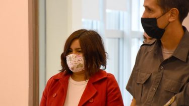 Ana María Perales fue detenida en diciembre del 2021 en relación con el femicidio de Agostina. (Archivo/Matías Subat)