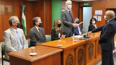 El acto fue encabezado por Sergio Barotto, presidente del STJ. Foto: gentileza.