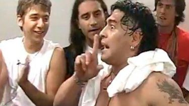 La visita de Diego Maradona fue uno de los momentos más recordados en el reality, Foto: Captura video
