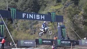 Gajser mostró toda su categoría en el MXGP en Villa La Angostura