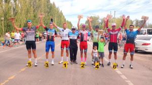 Vecchi fue el más regular y ganó la prueba de ciclismo en Allen
