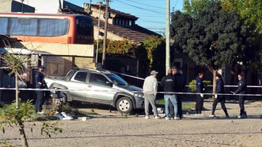 La balacera se registró en el ingreso a la vivienda en el barrio IPPV. Foto: Marcelo Ochoa.