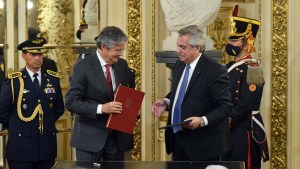 Fernández y un guiño a Maduro en su reunión con Lasso: «Es momento de ayudar a Venezuela» 