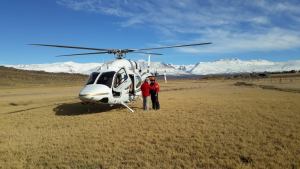 Vuelos y acampe en el volcán para dar con el criancero perdido hace una semana en Neuquén