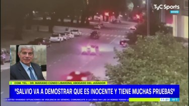 Para el abogado de Salvio hay contradicciones en las declaraciones de la expareja del jugador. 

