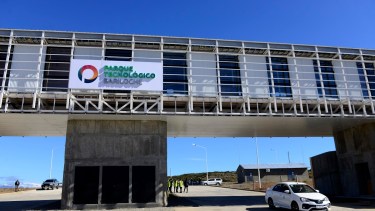 El Parque Industrial, Tecnológico y Productivo de Bariloche tuvo una fuerte inversión provincial en infraestructura. Archivo