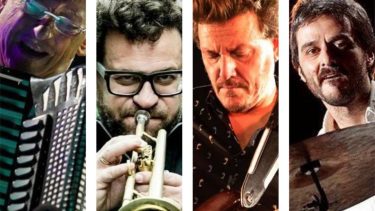 Hugo Fattoruso, Gillespi, Javier Malosetti y Pipi Piazzolla, cuatro de los músicos que serán parte del Cipolletti Jazz Festival.