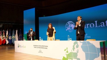 Parlamentarios europeos criticaron el discurso de Cristina Fernández en el CCK. 