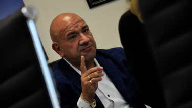 El presidente del Consejo Directivo de Calf, Darío Lucca, destacó el mecanismo que le permite informar de los aumentos al Ejecutivo para cambiar el cuadro tarifario (foto Yamil Regules)