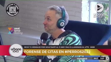 Iglesias es columnista en "Perros de la calle".-