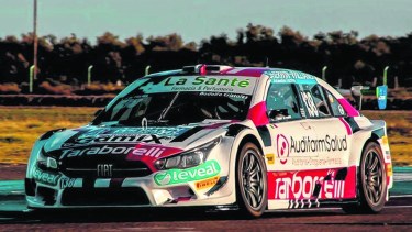 El experimentado Di Palma no tuvo contras desde que salió a la pista, en la vuelta del TRV6 al circuito de la capital rionegrina.