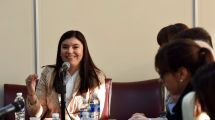Imagen de Vanina Merlo seguirá en el ministerio de Seguridad hasta que jure como defensora