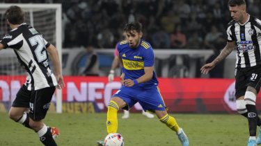 Oscar Romero se reincorporó al plantel xeneize y está en condiciones de jugar frente a Tigre, por una nueva fecha de la Liga Profesional. Gentileza.