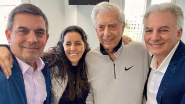 La foto compartida por Morgana Vargas Llosa en sus redes sociales. 