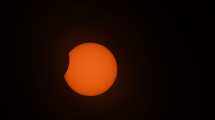 Imagen de Así se vió el eclipse solar este sábado desde la región
