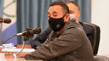 El juicio contra el imputado se hizo bajo la modalidad de jurado popular. Foto Florencia Salto.