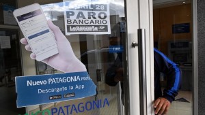 Paro Bancario: Es total la adhesión en Viedma