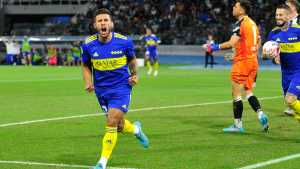 Boca le ganó a Central Córdoba en Santiago con un doblete de Salvio: mirá los goles