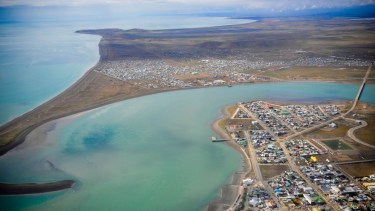 La ciudad de Río Grande fue destacada por la empresa por su salida al mar y el recurso eólico. Foto: Crítica Sur.