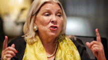 Imagen de Carrió avaló que Grabois acampe en Lago Escondido