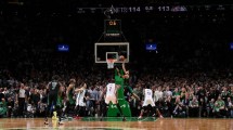 Imagen de El increíble doble de Tatum sobre el final para Boston en los playoffs de la NBA
