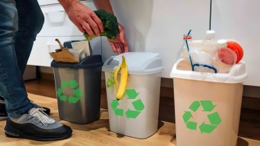 Vecinos del barrio Belgrano de Regina deben separar los residuos reciclables para su recolección. (Foto Néstor Salas)