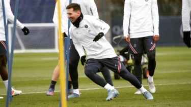 Lionel Messi se sumó a la selección argentina para preparar el partido con Italia. Gentileza.