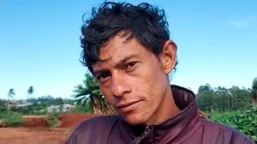 El joven señaló que quiso hacer la denuncia, pero la policía no se la tomó.-