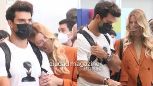 Manu Urcera y Nicole Neumann viajaron juntos a Italia